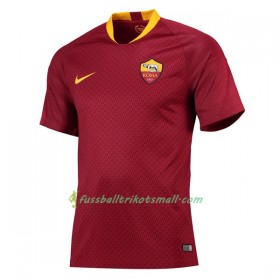 Günstige Fußballtrikots AS Roma 2018-2019 Kurzarm Heimtrikotsatz kaufen